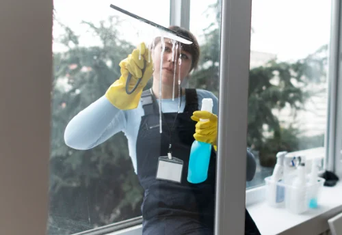 Nettoyage de vitres intérieures et extérieures à Sombrun